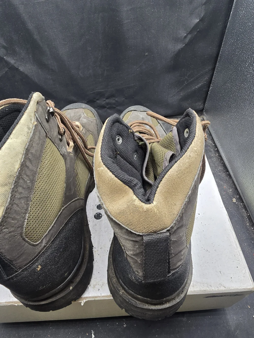 Men's Olive Green Brown Tactical Work Boots